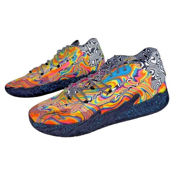 Puma LaMelo Ball MB.03 Dexters Laboratory Size 16 Multi-Color Sneakers Shoes New - Picture 10 of 10
